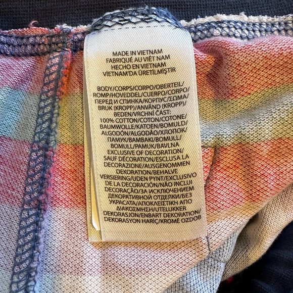 Polo Ralph Lauren Sunset Stripped Mesh Shorts Mens XS - Picture 6 of 6